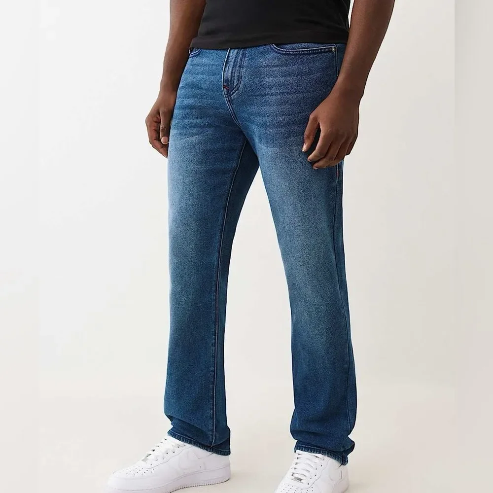 NWT True Religion Ricky Men's Straight Jeans W34/L34